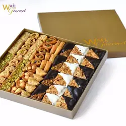 جعبه شکلات و باقلوا وافی (امارات)
