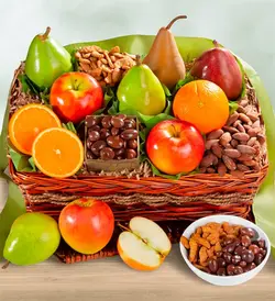سبد هدیه میوه و آجیل Modesto Valley (آمریکا)