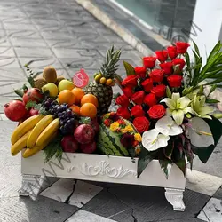 سبد گل و میوه آیشین