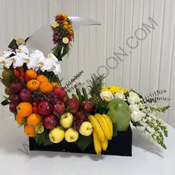 سبد گل و میوه سودی