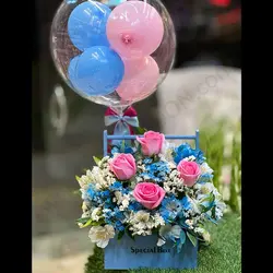 باکس گل تولد بامشاد