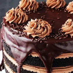کیک تولد شکلاتی