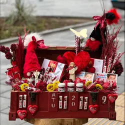 باکس ولنتاین باکس شکلات زیبا