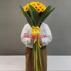 دسته گل بلند آفتابگردان