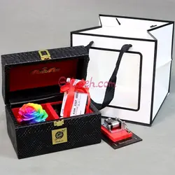 صندوقچه موزیکال رز جاودان