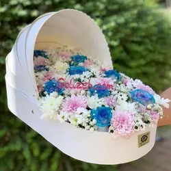 باکس گل نوزاد پارس