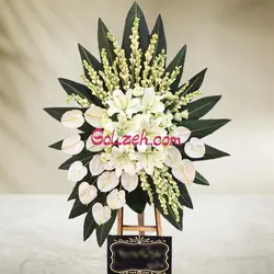 تاج گل معطر سپید