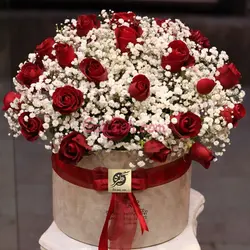 باکس گل رز و ژیپسی