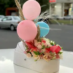 باکس گل نوزاد پرنیا