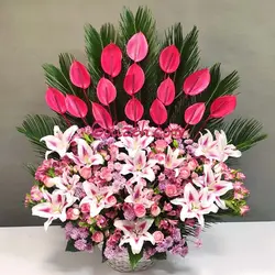 سبد گل پریا