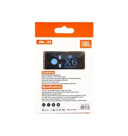 گیرنده بلوتوثی موزیکJBL مدل X6