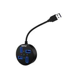 هاب 4 پورت USB 2.0 نیتو مدل NT-HUB01