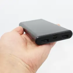 شارژر همراه گلیس واتر مدل GL02 ظرفیت 10000 میلی آمپر ساعت