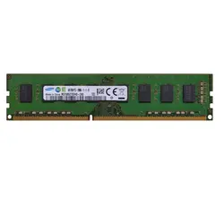 رم کامپیوتر DDR3 تک کاناله 12800 مگاهرتز سامسونگ ظرفیت 4 گیگابایت