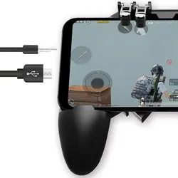 دسته بازی ممو pubg مدل AK-66 همراه آستین انگشتی