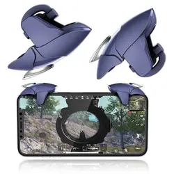 دسته ی بازی مدل Blue Shark همراه آستین انگشتی ضد تعریق و لغزش
