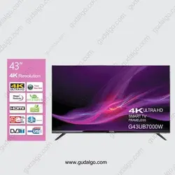 تلویزیون مدل M43 UB7000W اینچ ام جی اس