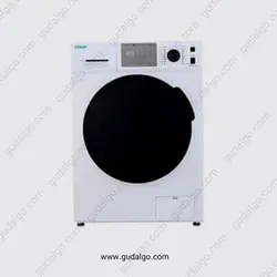 لباسشویي 9 کیلوگرم اتوماتیک سفید درب كروم مدل WFT-69411WT کروپ