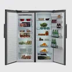 یخچال دوقلوی استیل ویرپول WME 1880 NFTS