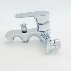 مدل رابون | حمام سفید طلایی