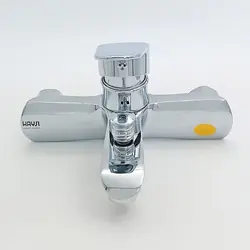 مدل رابون | حمام سفید طلایی