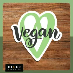 پک استیکر وگان (۵ عددی)