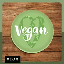 پک استیکر وگان (۵ عددی)