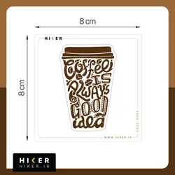 پک استیکر عشق قهوه (۵ عددی)