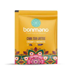 پودر کارامل چای لته بن مانو Bonmano-Caramel Chai Tea Lattee-24Sachet