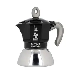 موکا اینداکشن جدید بیالتی مشکی Bialetti-New Moka Induction-2 cups