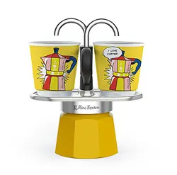 ست مینی اکسپرس بیالتی Bialetti-Mini Express Set-Lichtenstein-2 cups