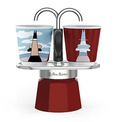 ست مینی اکسپرس بیالتی Bialetti-Mini Express Set-Magrritte-2 cups
