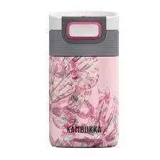 ماگ فلاسک کامبوکا Kambukka-Etna Printed-Monstera Leaves-300ml