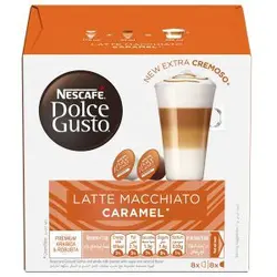 کپسول دولچه گوستو کارامل لاته ماکیاتو Dolce Gusto Latte Machiato Caramel