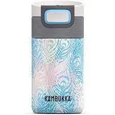 ماگ فلاسک کامبوکا Kambukka-Etna Printed-Peacock-300ml