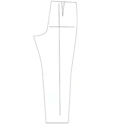 الگو آماده شلوار ده سایزی 36 تا 54