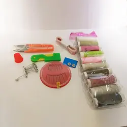 ست لوازم خیاطی مدل مسافرتی مجموعه 42 عددی