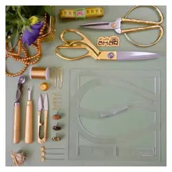 خط‌ کش خیاطی نوآوری‌های آهار مدل جای دوخت و دکمه