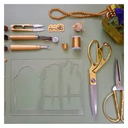 خط‌ کش خیاطی آهار مدل جزوه نویسی