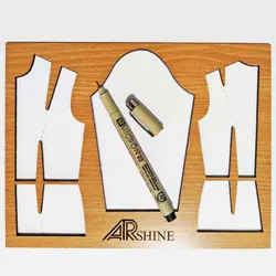 خط کش خیاطی آرشاین مدل AR1JN