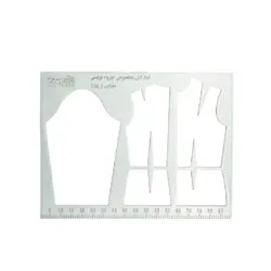 خط کش خیاطی مدل جزوه نویسی