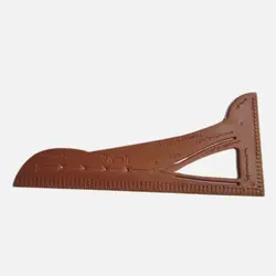 خط کش خیاطی زمرد مدل 02 مجموعه 2 عددی