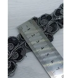 نوار یراق مدل 6 پر پولک طول 1 متر