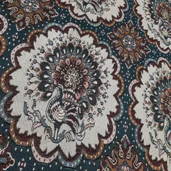 پارچه روفرشی مدل جاجیم کد F166