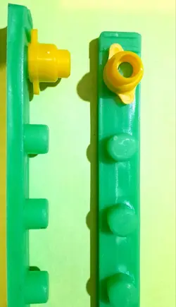 تیرک پیوند ملکه پایه دار پلاستیکی 12 تایی