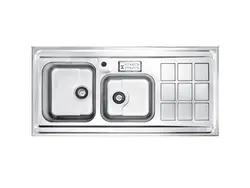 سینک روکار اخوان کد 364s | فروشگاه هود سینک گاز
