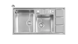 سینک توکار اخوان کد 328S | فروشگاه هود سینک گاز