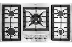 گاز 5 شعله 518S کن | فروشگاه هود سینک گاز