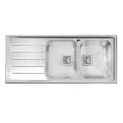 سینک توکار اخوان مدل 505S | فروشگاه هود سینک گاز