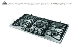 اجاق گاز استیل اخوان مدل G103